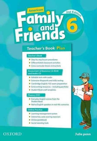 American Family and Friends 6 : Teachers Book Plus (Paperback + CD-ROM, 2nd Edition )