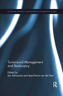 Turnaround Management and Bankruptcy (Paperback, 1)