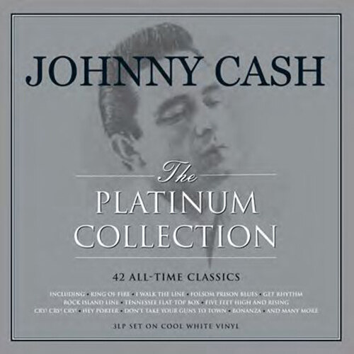 [수입] Johnny Cash - The Platinum Collection [180g audiophile /게이트폴드 슬리브/화이트 컬러반 3LP]