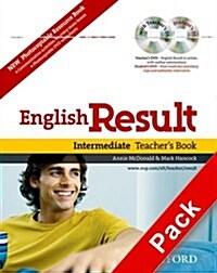 English Result: Intermediate: Teachers Resource Pack with DVD and Photocopiable Materials Book : General English four-skills course for adults (Package)