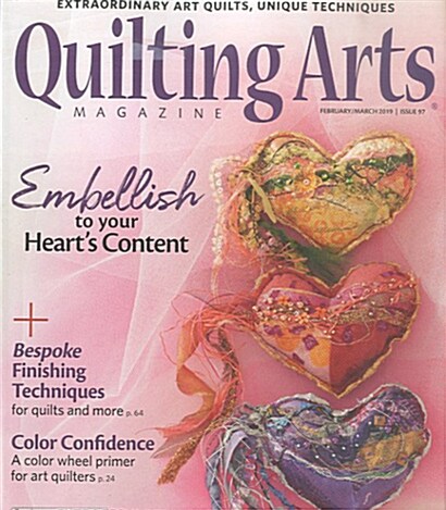 Quilting Arts (격월간 미국판): 2019년 02월호
