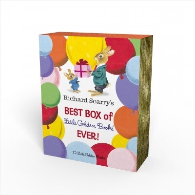 Richard Scarrys Best Box of Little Golden Books Ever!: 12 Little Golden Books (Hardcover)