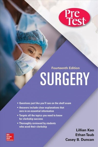 Surgery Pretest Self-Assessment and Review, Fourteenth Edition (Paperback, 14)