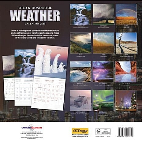 Wild and Wonderful Weather Wall 2013 (Paperback)