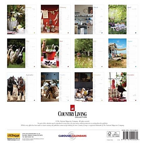 Country Living Wiro Wall 2013 (Paperback)