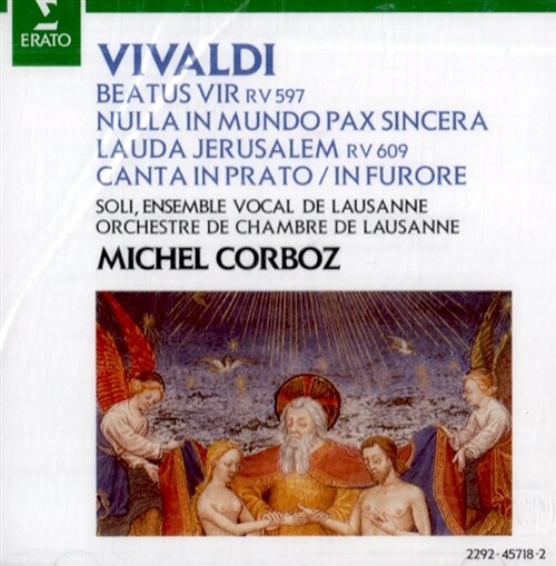 [중고] Vivaldi : Beatus vir RV 597, Lauda Jerusalem RV609