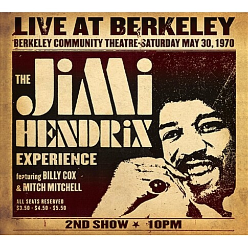 The Jimi Hendrix Experience - Live At Berkeley [디지팩]