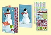 Holiday Trimmings Sticker Note Cards (Cards)