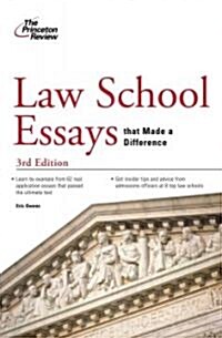 Law School Essays that Made a Difference (Paperback, 3rd)