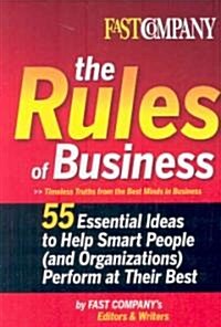 Fast Company The Rules of Business (Paperback, Reprint)