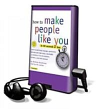 How to Make People Like You in 90 Seconds or Less (Pre-Recorded Audio Player)