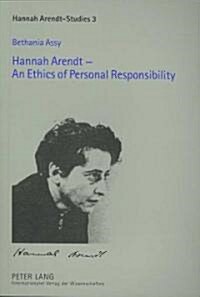 Hannah Arendt (Paperback, 1st)