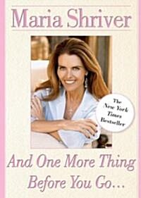 And One More Thing Before You Go... (Paperback)