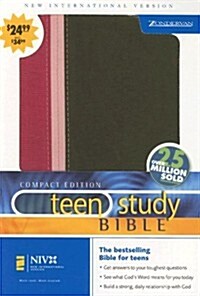 NIV Compact Teen Study Bible (Hardcover, LEA, Compact)