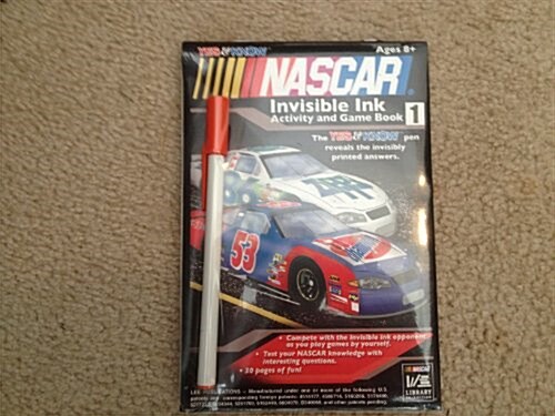 Nascar Invisible Ink Activity Game Book 1 (Paperback)