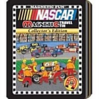 Nascar Magnetic Travel Tin With 30 Magnet Pieces (Hardcover)