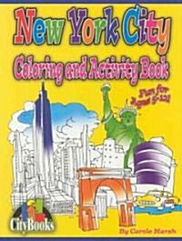 New York City Coloring & Activity Book (Paperback)