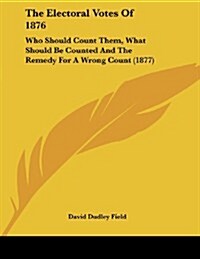 The Electoral Votes of 1876: Who Should Count Them, What Should Be Counted and the Remedy for a Wrong Count (1877) (Paperback)