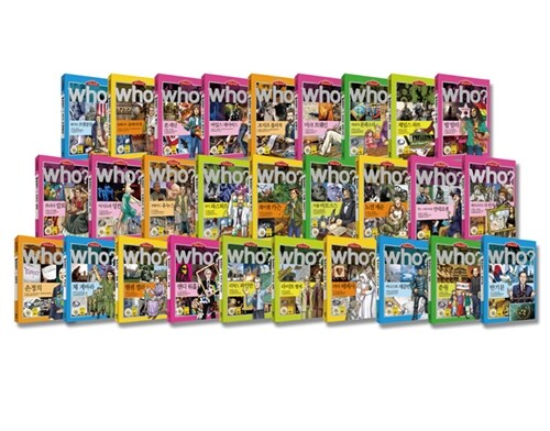세계인물 교양만화 Who 시리즈 31~60권 세트 - 전30권