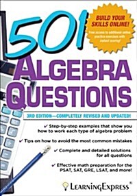 501 Algebra Questions (Paperback, 3)