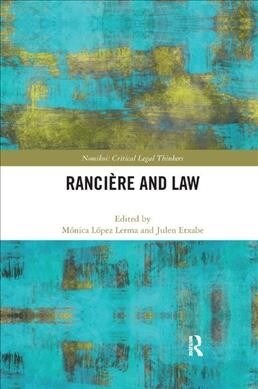 Ranciere and Law (Paperback, 1)