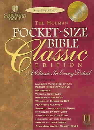 Pocket-Size Bible Classic Edition (Hardcover)