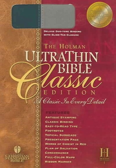 The Holman Ultrathin Bible Classic Edition (Paperback, BOX, Thumbed)