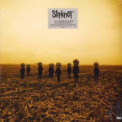 [수입] Slipknot - All Hope Is Gone [10th Anniversary Metallic Silver Color Edition] [2LP+CD]