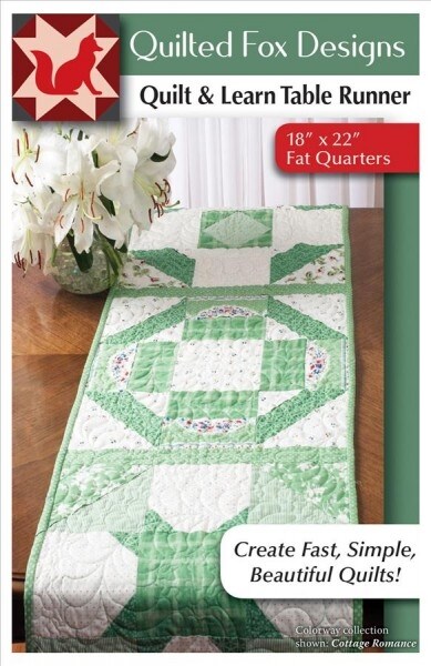 Quilt & Learn Table Runner Quilt Pattern: Lesson 2 (Paperback)