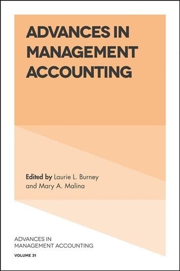 Advances in Management Accounting (Hardcover)