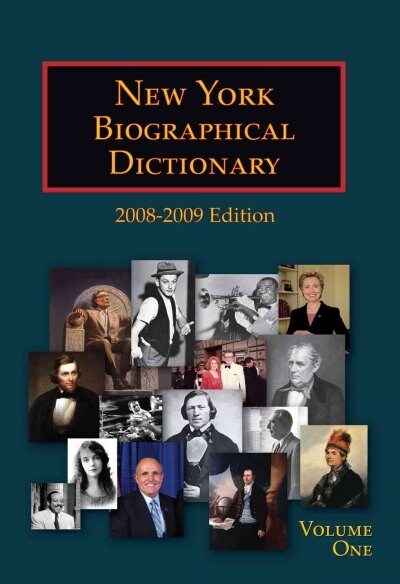 New York Biographical Dictionary 2008-2009 (Hardcover)