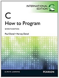 [중고] C How to Program (Paperback, International ed of 7th revised ed)