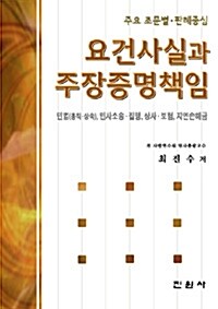 (주요 조문별·판례중심) 요건사실과 주장증명책임  : 민법(총칙-상속), 민사소송·집행, 상사·보험, 지연손해금