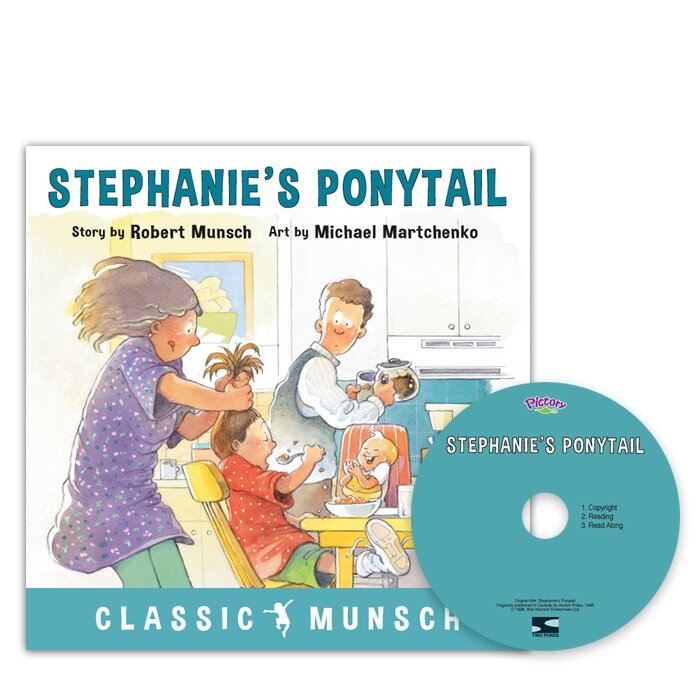 Pictory Set Step 3-31 : Stephanies Ponytail (Paperback + Audio CD)