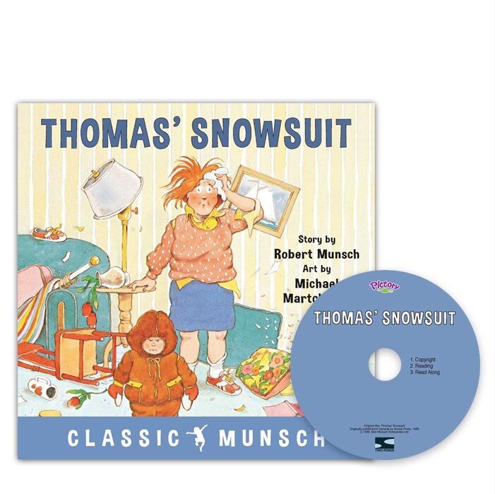 Pictory Set Step 3-32 : Thomas Snowsuit (Paperback + Audio CD)