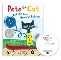 Pictory Set PS-67 / Pete the Cat and His Four Groovy Buttons (Book + CD) (Hardcover(1) + Audio CD(1)) - Pictory 픽토리 영어 그림책