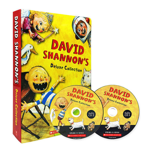 David Shannon Deluxe Collection 픽쳐북 10종 Box Set (Paperback 10권 + CD 2장)