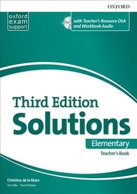 Solutions: Elementary: Essentials Teachers Book and Resource Disc Pack (Multiple-component retail product, 3 Revised edition)