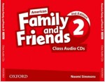 American Family and Friends 2 : Class Audio CD (CD 3장
, 2nd Edition
)