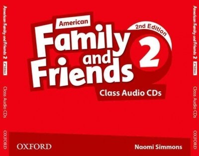 American Family and Friends 2 : Class Audio CD (CD 3장 , 2nd Edition )