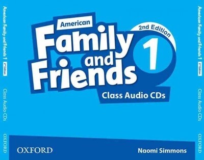 American Family and Friends 1 : Class Audio CD (CD 3장, 2nd Edition )