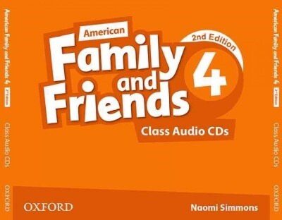 American Family and Friends 4 : Class Audio CD (CD 3장 , 2nd Edition )