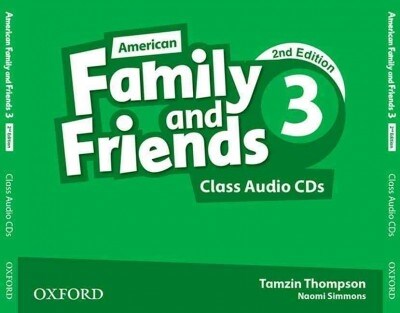 American Family and Friends 3 : Class Audio CD (CD 3장 , 2nd Edition )