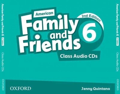 American Family and Friends 6 : Class Audio CD (CD 3장 , 2nd Edition )
