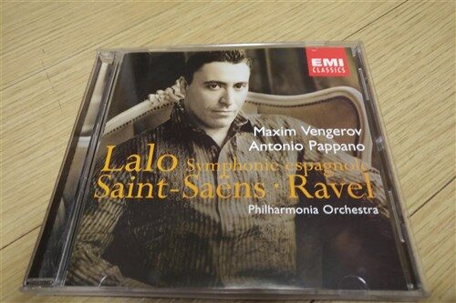 [중고] Maxim Vengerov & Antonio Pappano - Lalo Symphonie Espagnole, Saint Saens, Ravel