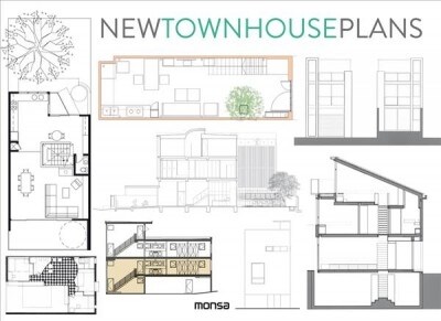 NEW TOWNHOUSE PLANS (Hardcover)
