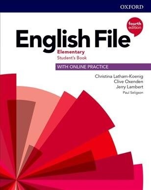 English File: Elementary: Students Book with Online Practice (Multiple-component retail product, 4 Revised edition)