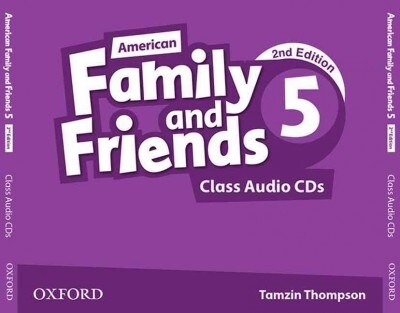 American Family and Friends 5 : Class Audio CD (CD 3장 , 2nd Edition )