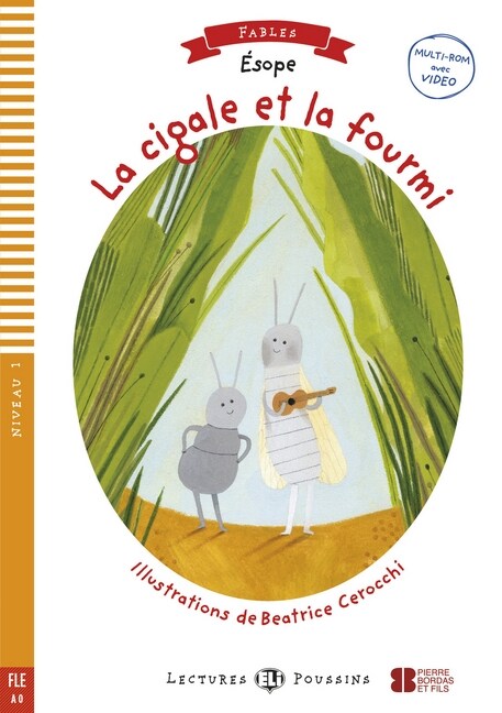 La cigale et la fourmi, m. Multi-ROM + Video (Pamphlet)