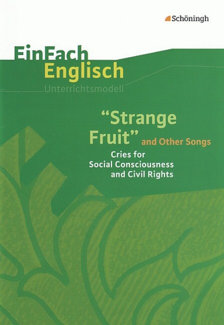 Strange Fruit and Other Songs, m. Audio-CD (Pamphlet)